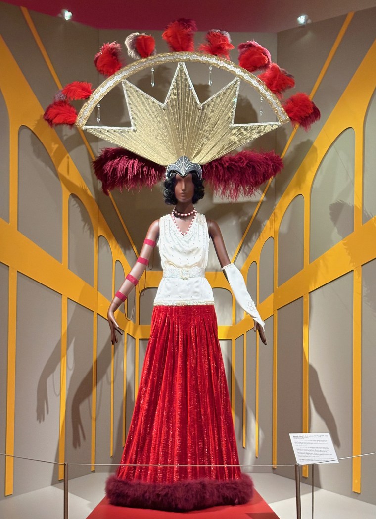 A drag gown.