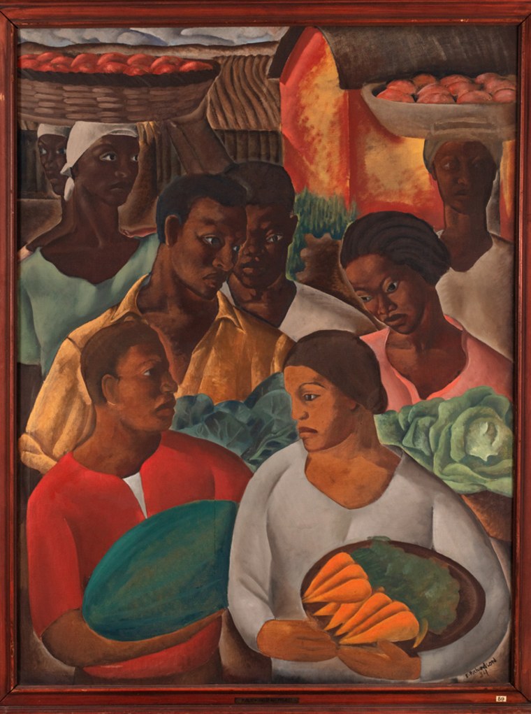 Negro in Agriculture painting