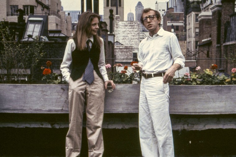 Woody Allen and Diane Keaton.