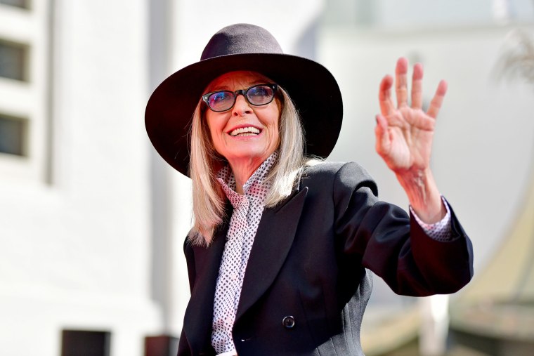 TCL Chinese Theater Hosts Cement Handprint and Footprint Ceremony for Actress Diane Keaton