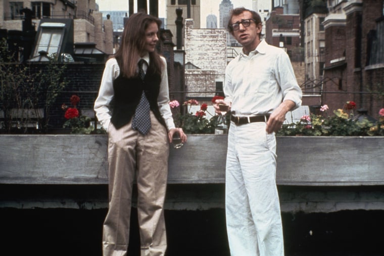Woody Allen and Diane Keaton in Annie Hall