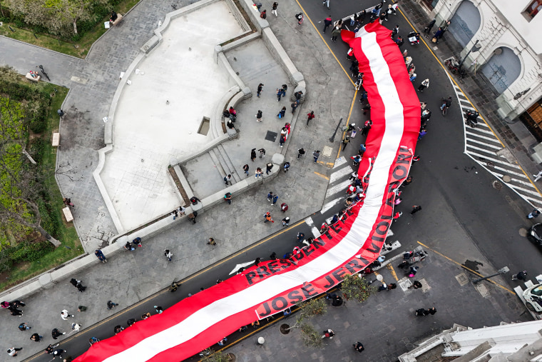 Image: PERU-POLITICS-PROTEST