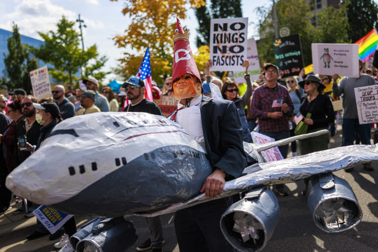 No Kings' protests: Rallies take place in N.Y.C, D.C., Chicago and other  U.S. cities
