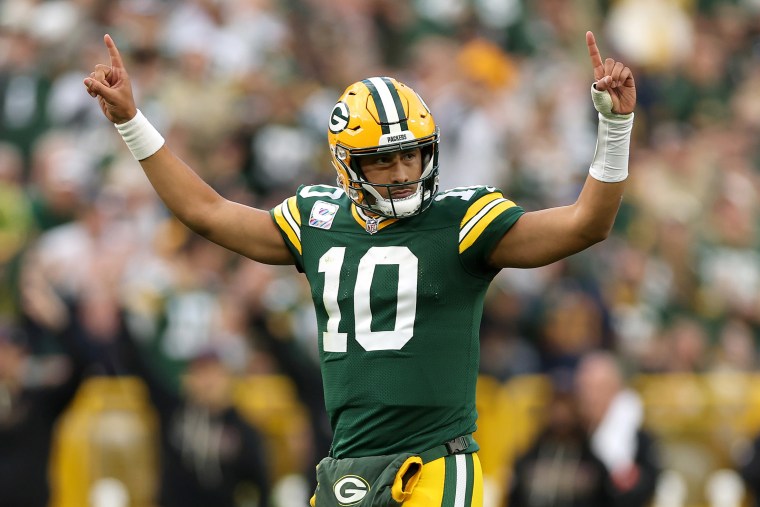Three seasons and two teams later, Aaron Rodgers has found life after the Packers Cincinnati Bengals v Green Bay Packers