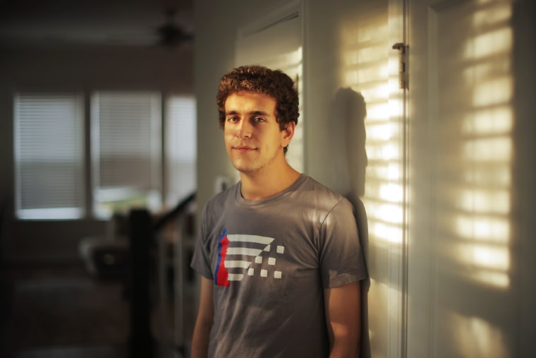 Daniel Naroditsky at home in Charlotte, N.C., June 8, 2022. (Travis Dove/The New York Times)