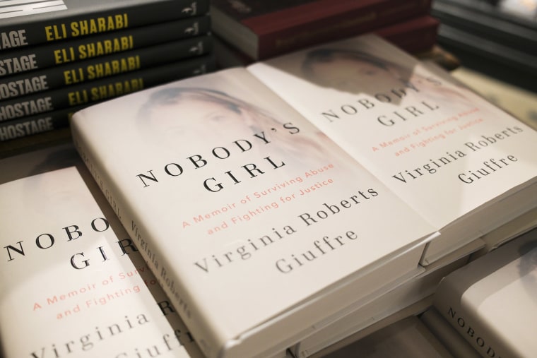 O livro de memórias póstumas de Virginia Giffre está à venda