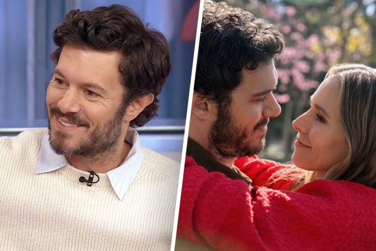 Adam Brody talks with "Today" about kissing Kristen Bell on "Nobody Wants This."