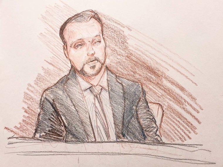 Sangamon County Sheriff’s Deputy Dawson Farley, who responded to Massey's house with Grayson the night of the shooting, testifies Wednesday. 