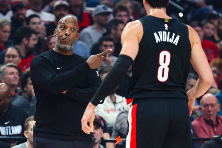 Portland Trail Blazers head coach Chauncey Billups