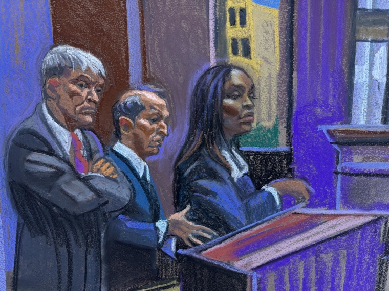 New York Attorney Gen. Letitia James appears in court on Oct. 24, 2025.
