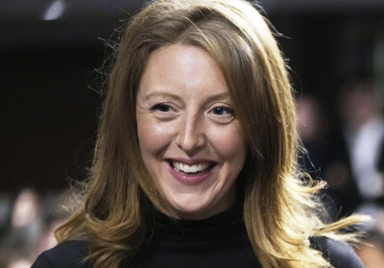 Dr. Casey Means, a wellness influencer, at the Capitol.