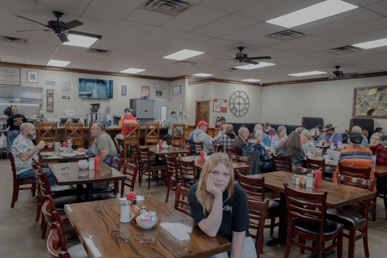 Shawne Russell, 22, a server at Lilly's Diner in Catoosa, Okla., says that she has seen her family members and friends impacted by the current immigration laws.