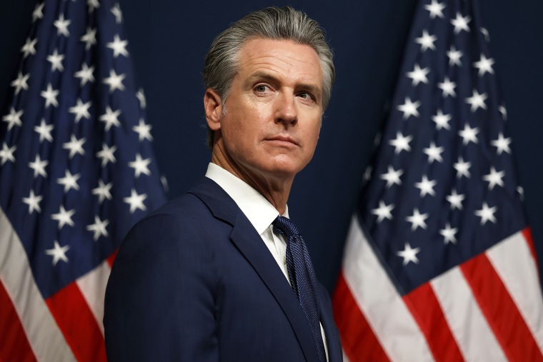 California Gov. Newsom Leads Democratic Redistricting Plan In The State