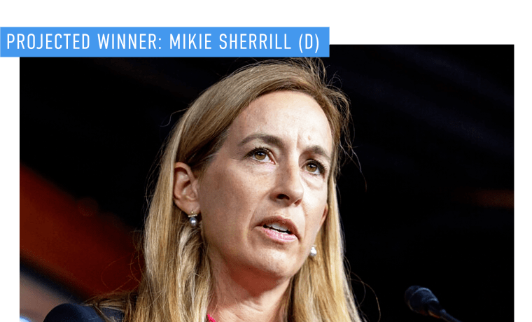 Mikie Sherrill (D).