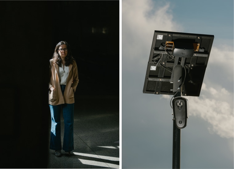 Sarah Parady, an at-large member of the Denver Council, has come to oppose Flock in the city.