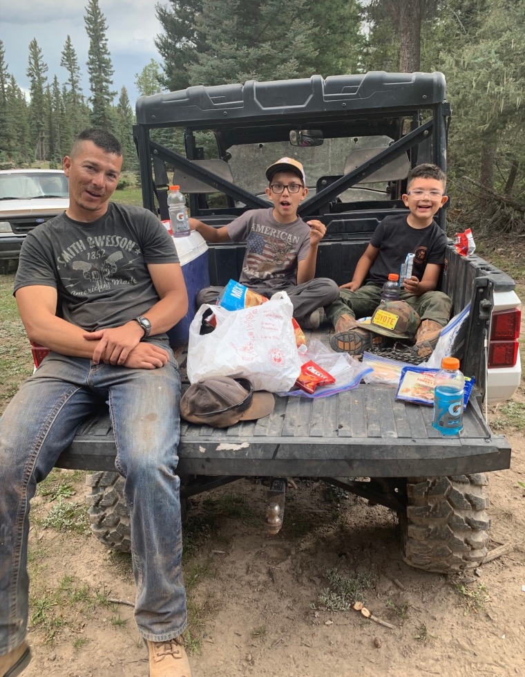 Deano Valdez and his sons