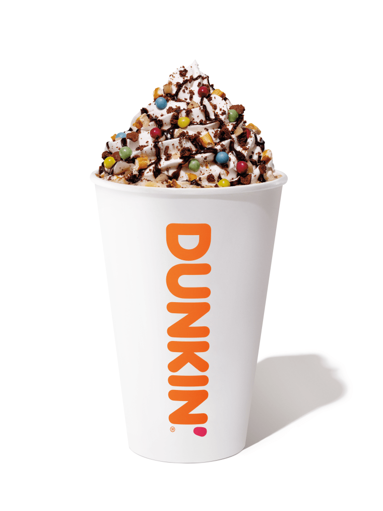 Dunkin's new Candy Bar Latte.