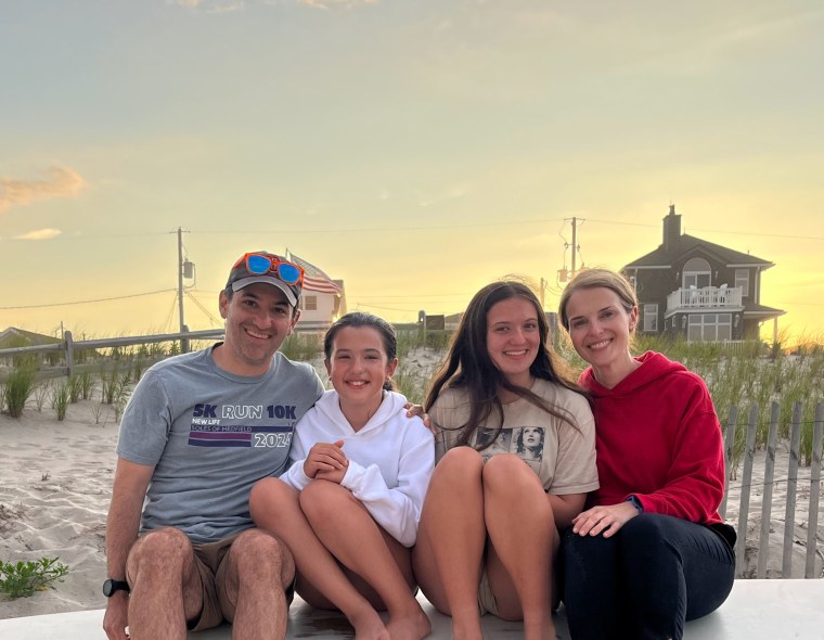 Stephen Greene with his family.