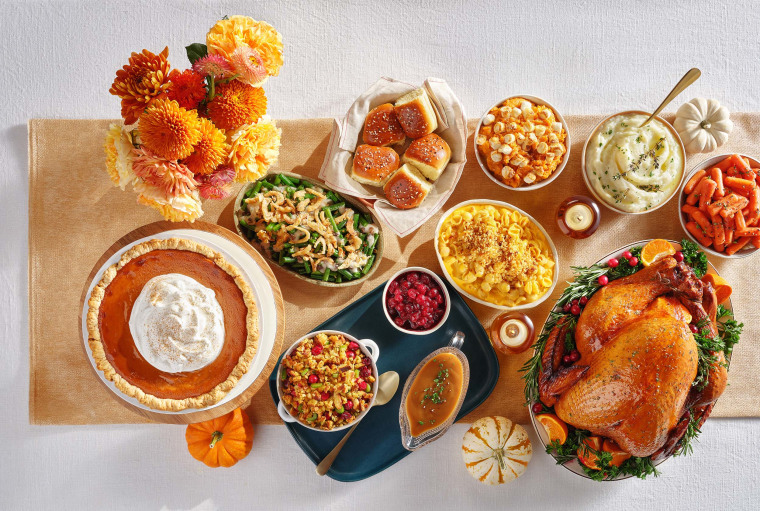 Aldi's $40 Thanksgiving dinner.