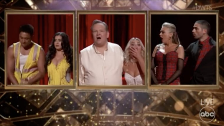 The three remaining couples were shocked after Lauren Dzhauregra and partner Brandon Armstrong were eliminated "DWTS" September 30, 2025 episode.