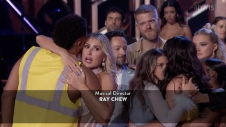 Emma Slater apologizes to Brandon Armstrong after it was excluded "DWTS" September 30, 2025.