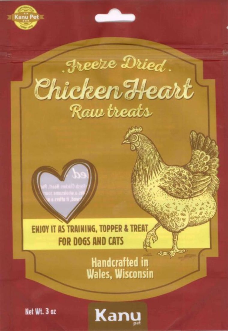 Kanu Pets product recalled