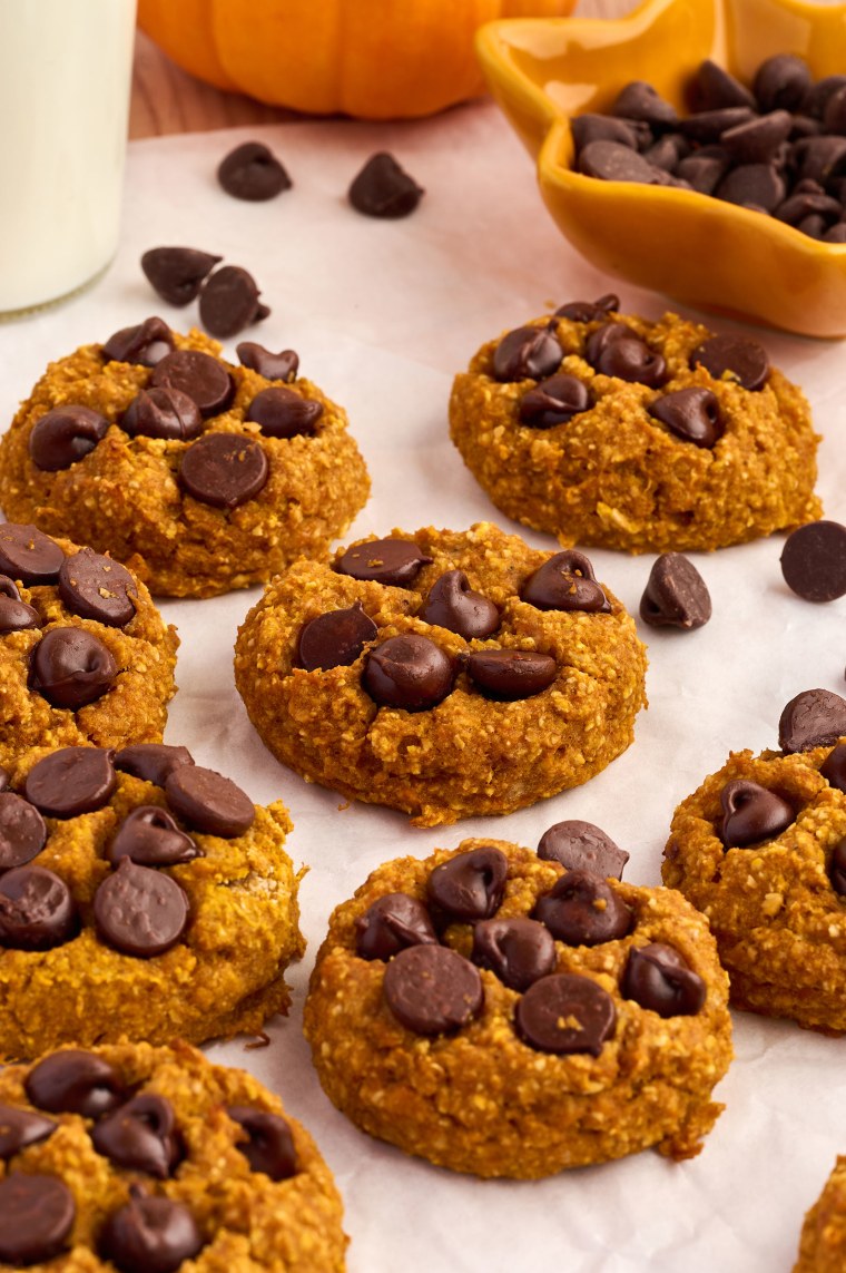 Joy Bauer's Pumpkin Chocolate Chip Cookies.