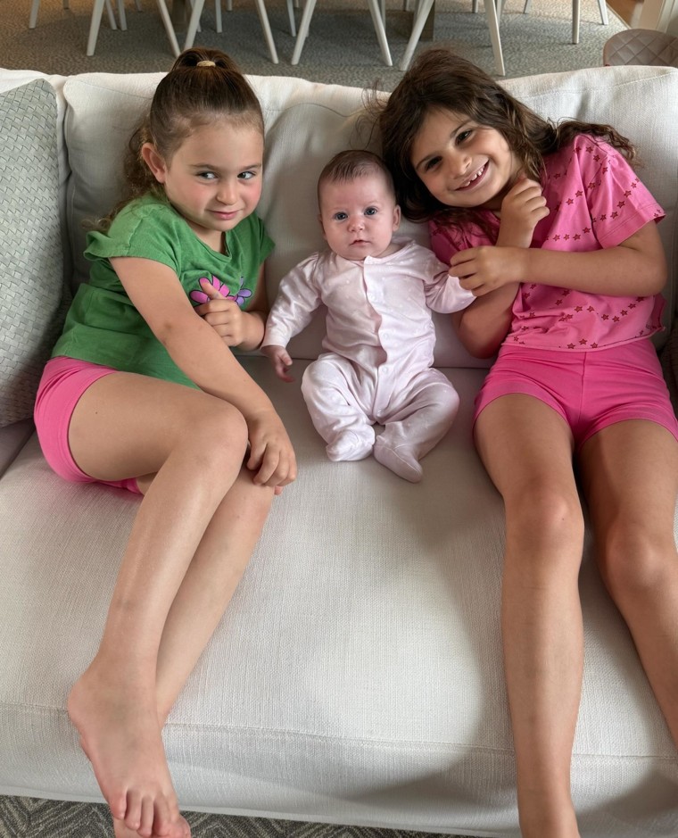 Amanda Warsavsky's three daughters.