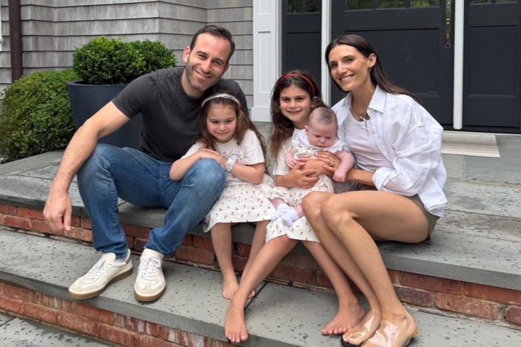 Amanda Warsavsky and family.