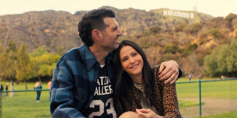 Timothy Simons as Sasha, Jackie Thon as Esther in Episode 202 of Nobody Wants This. 