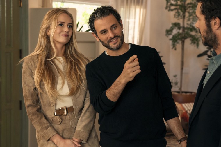 Justine Lupe as Morgan, Ariane Moayed as Andy in episode 203 of Nobody Wants This.