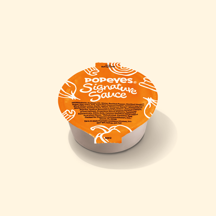 Popeyes' Signature Sauce.