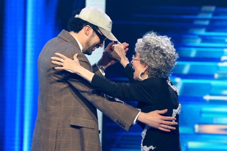 Rita Moreno Makes Bad Bunny Blush At the Latin Billboard Awards. What She  Said