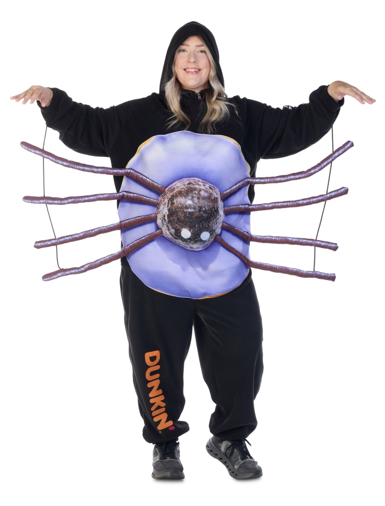 Dunkin's Spider Donut Onesie Costume