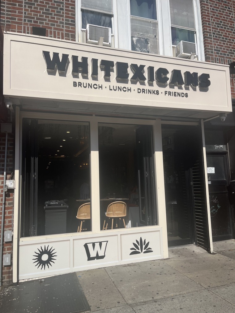 A restaurant in New York City called "Whitexicans" is courting controversy over its name.