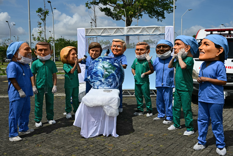 BRAZIL-CLIMATE-COP30-UN-PROTEST