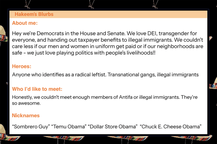 A screengrab of whitehouse.gov/mysafespace on Nov. 2, 2025.