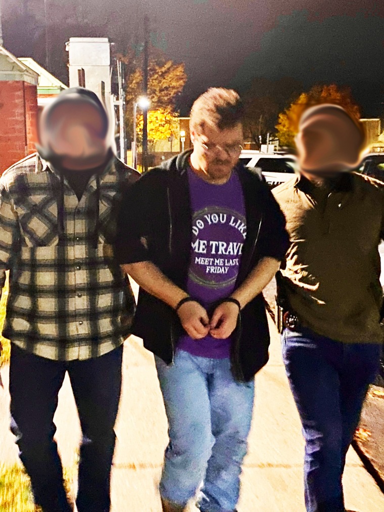 The arrest of Anthony Lennon in New York state.