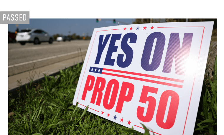 Proposition 50: passed.