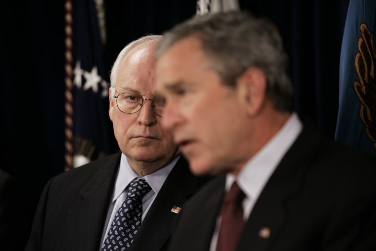 USA - Politics - President Bush and Vice President CHeney