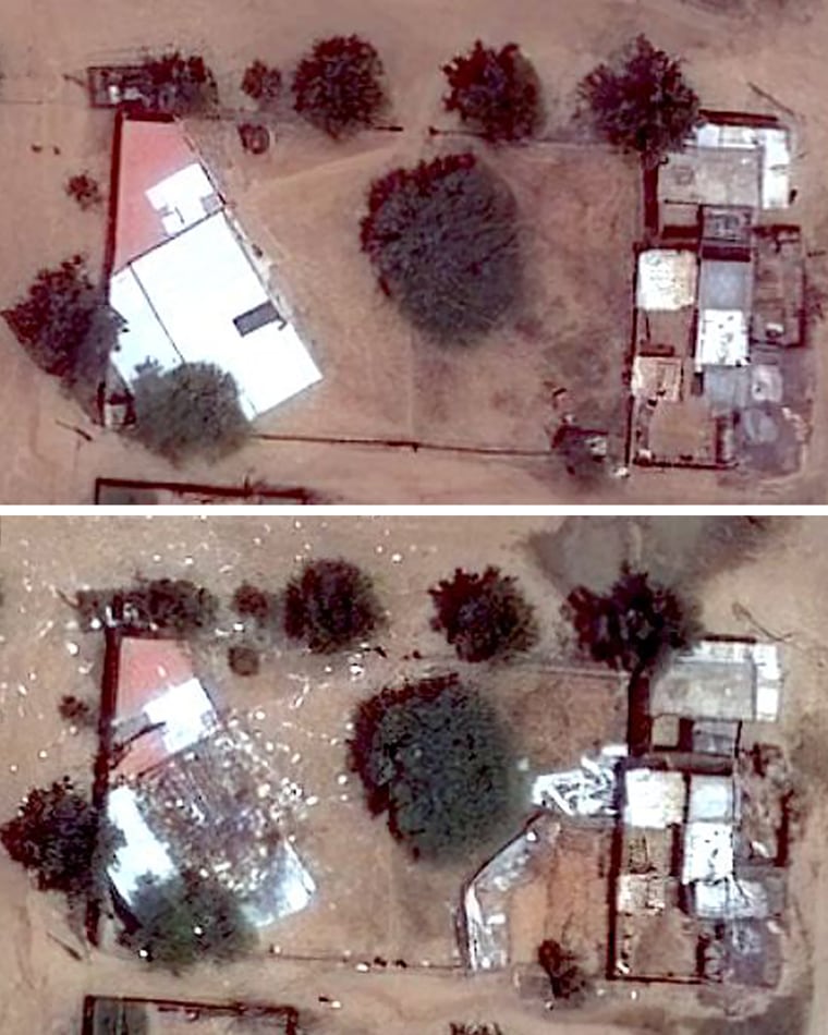 Analysis of satellite imagery collected between Sept. 18 and Sept. 26 over el-Fasher reveals damage to the Al-Safiya mosque due to a drone impact.