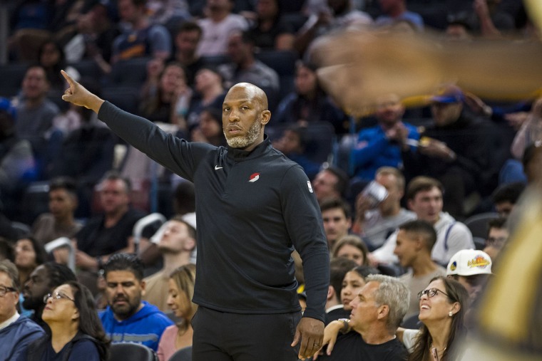 October 8, 2025 Chauncey Billups, head coach of the Portland Trail Blazers.