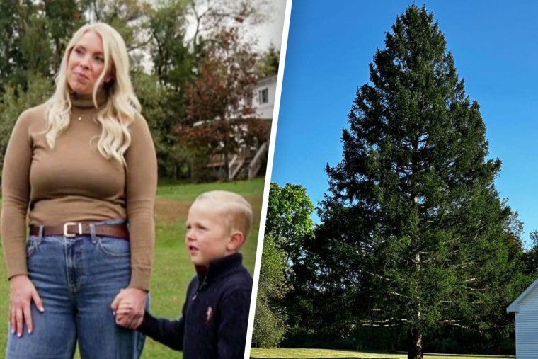 Judy Russ and her son, Liam