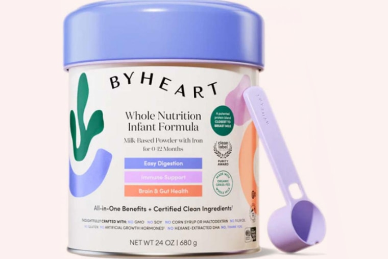  ByHeart Whole Nutrition Infant Formula.
