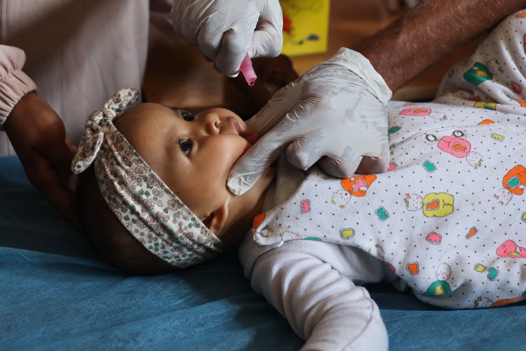 UNICEF and Red Crescent Launch Vaccination Drive for Children in Gaza