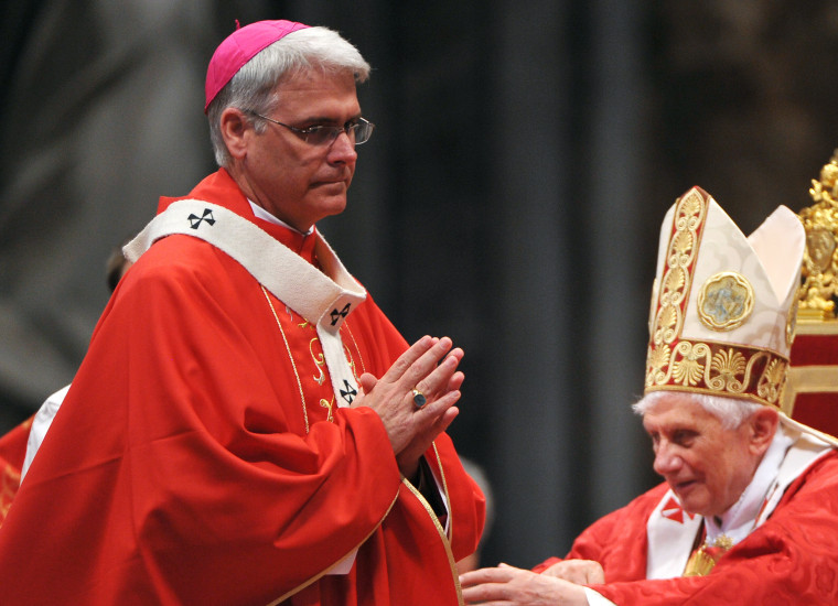 US Archbishop of Oklahoma City Paul Stagg Coakley at The Vatican.
