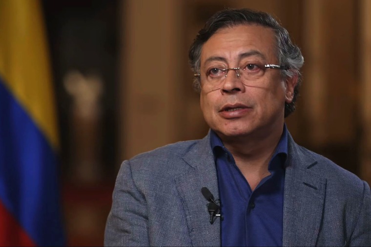 Presidente colombiano Gustavo Petro