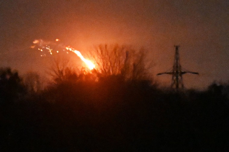 Image: ***BESTPIX*** UKRAINE-RUSSIA-CONFLICT-ATTACK-KYIV