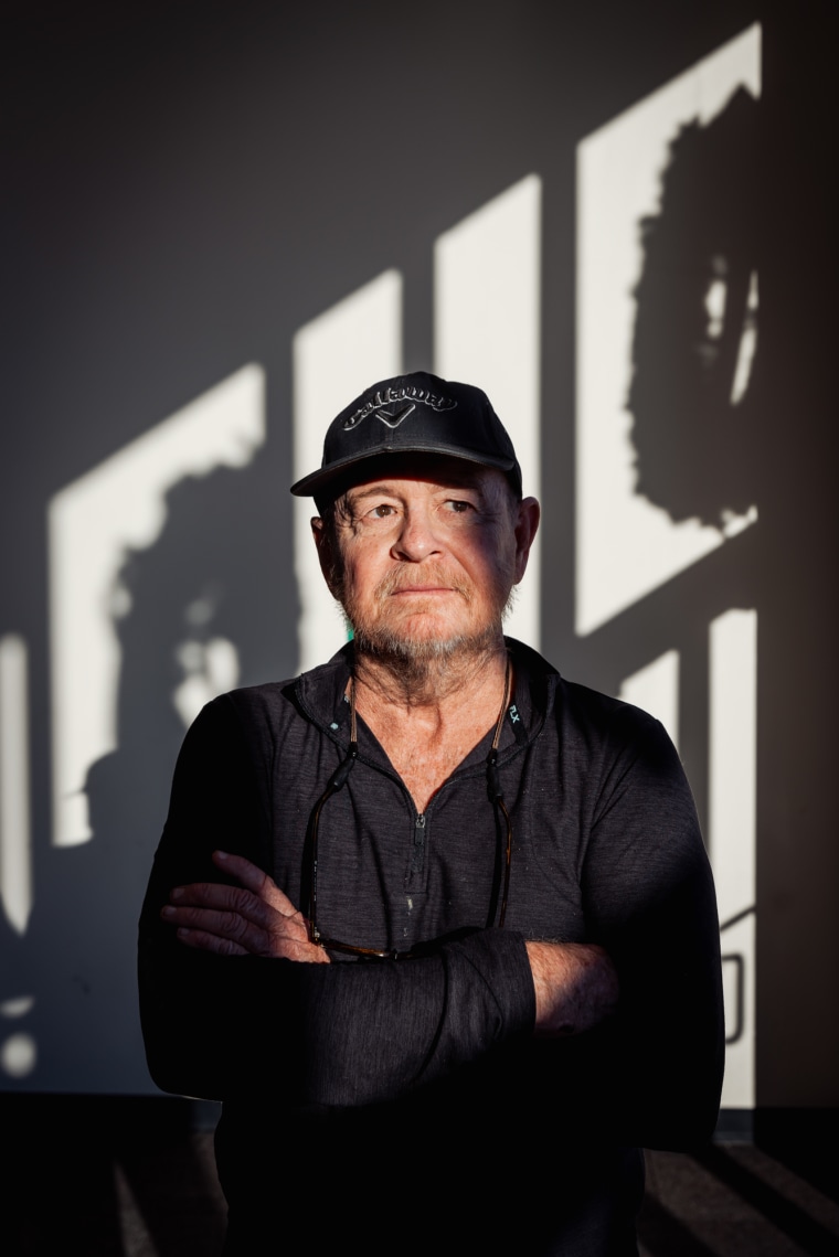 Clay Morgan stands for a portrait