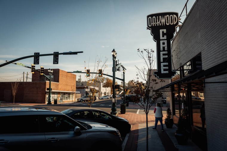 The Oakwood Cafe as seen from the outside
